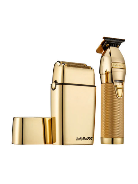 BaBylissPRO LimitedFX Gold Trimmer and Double Foil Shaver