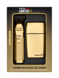 BaBylissPRO LimitedFX Gold Trimmer and Double Foil Shaver