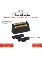 StyleCraft Rebel Shaver Foil & Cutters Set