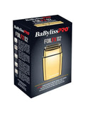 BaBylissPRO FOILFX02 Gold Cordless Metal Double-Foil Shaver