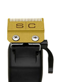 StyleCraft Clipper Fade Blade with Moving Gold Titanium Slim Deep Tooth Cutter Set
